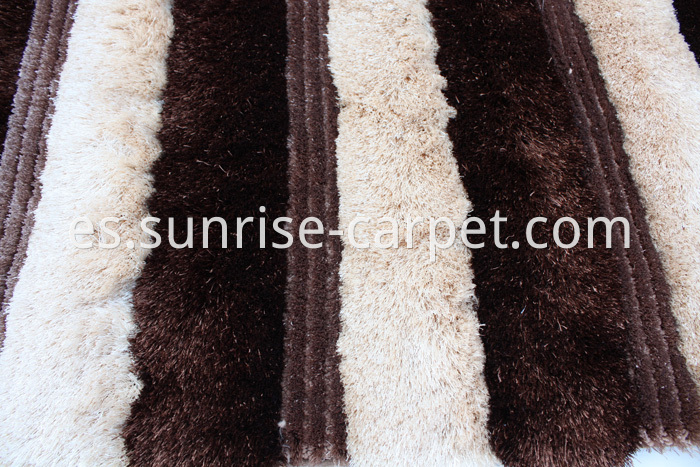 Silk 3D & 4D Shaggy Brown Beige